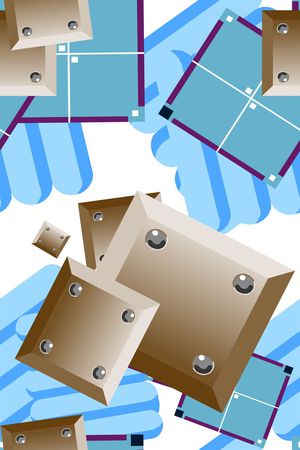 春夏新款印花华亿平台图片