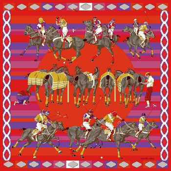 爱马仕方巾印花华亿平台图片