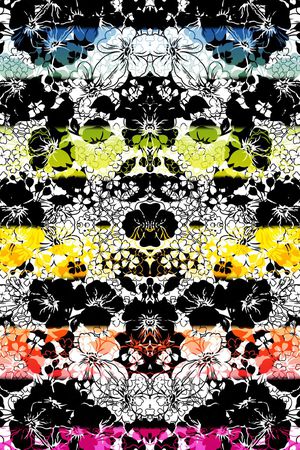 条纹印花华亿平台图片