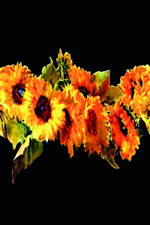 手绘印花华亿平台图片