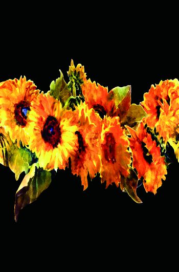 手绘印花华亿平台图片