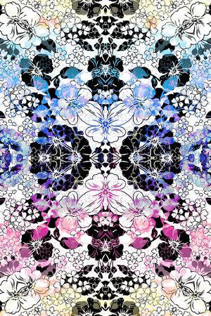 清新印花华亿平台图片