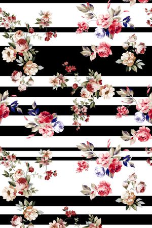 潮流时尚印花华亿平台图片