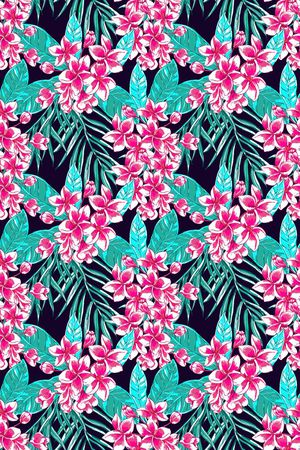 带风情夏威夷风情印花华亿平台图片