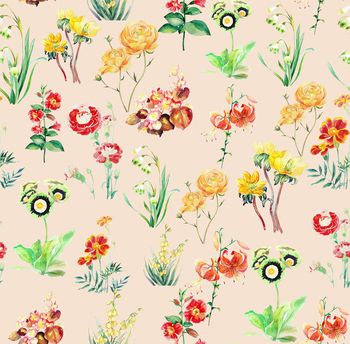 517855-时尚水彩花卉组合华亿平台之二