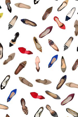 时尚单鞋印花华亿平台图片