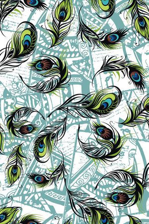 抽象图案印花华亿平台图片