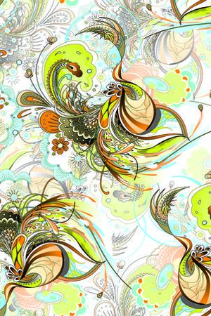 抽象印花华亿平台图片