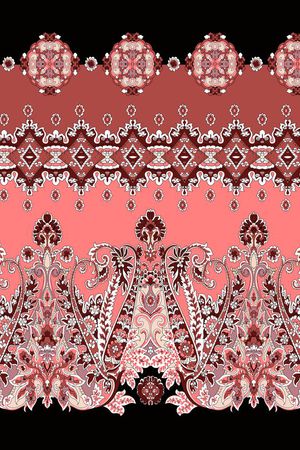 佩斯利涡旋纹印花华亿平台图片