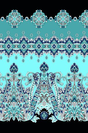 佩斯利涡旋纹印花华亿平台图片