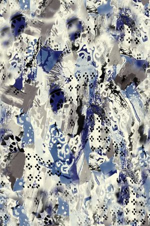 几何印花华亿平台图片