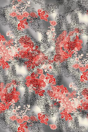 几何印花华亿平台图片