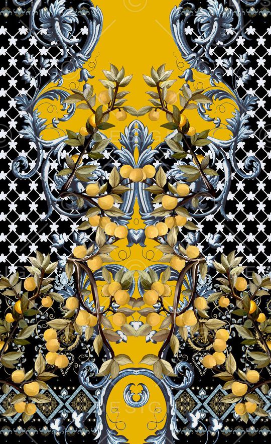 潮流时尚印花华亿平台图片