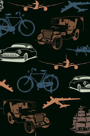 几何印花华亿平台图片