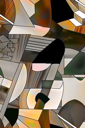 几何印花华亿平台图片