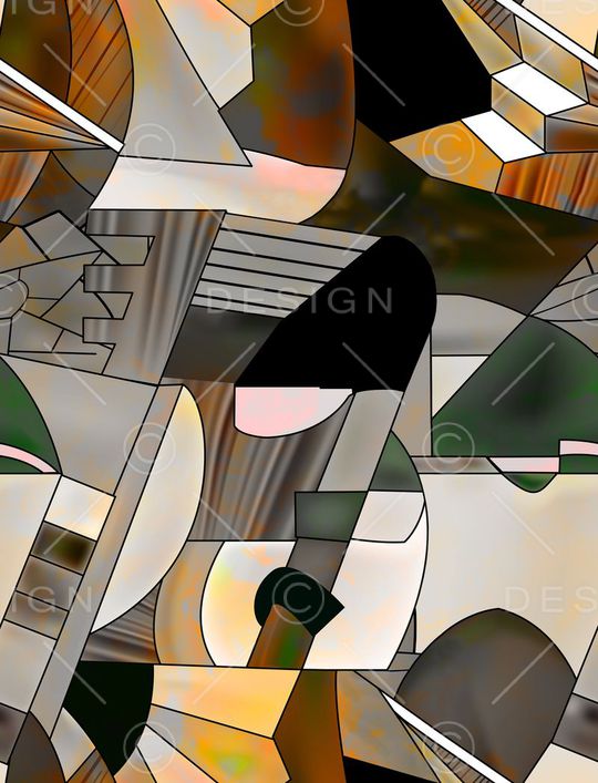 几何印花华亿平台图片