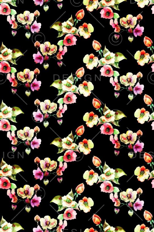 手绘印花华亿平台图片