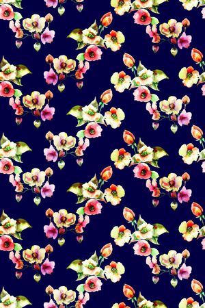 手绘印花华亿平台图片