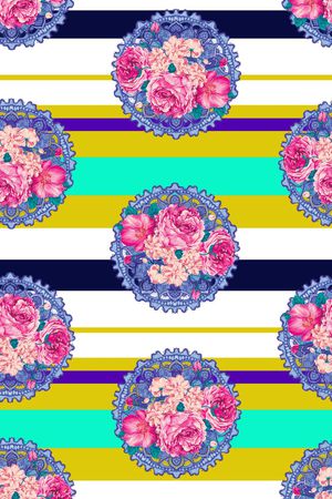 条子印花华亿平台图片