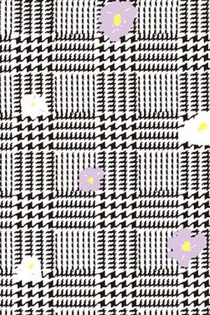 千鸟格印花华亿平台图片