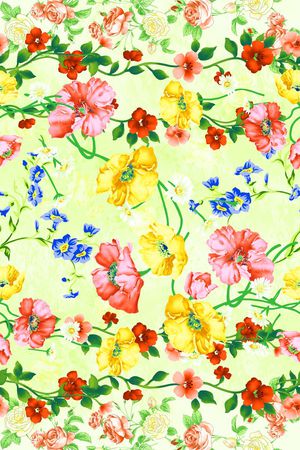 花朵印花华亿平台图片