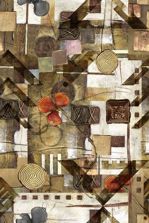 复古印花华亿平台图片