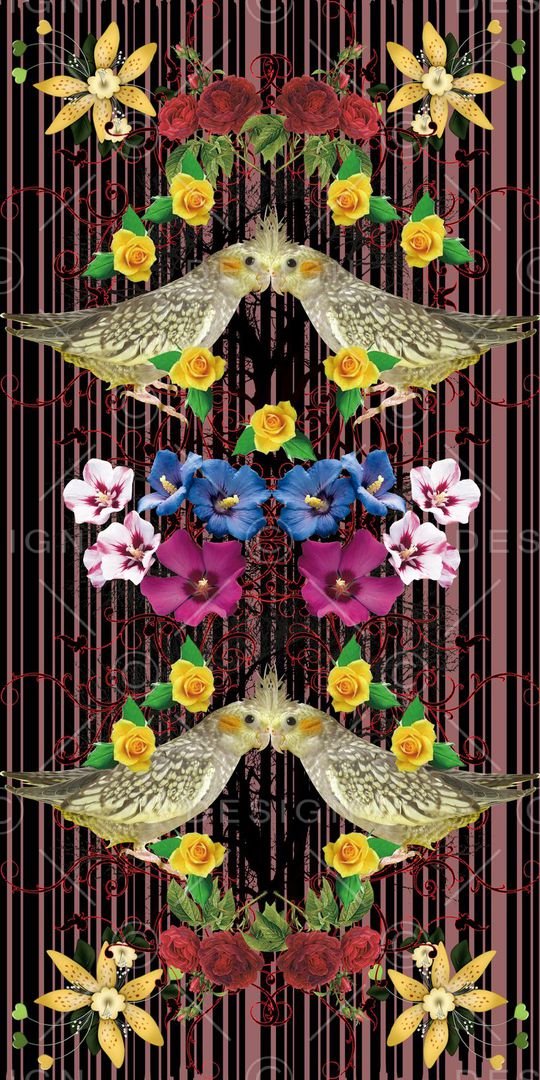 流行时尚印花华亿平台图片