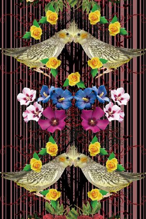 流行时尚印花华亿平台图片