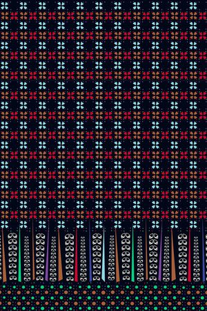 几何印花华亿平台图片