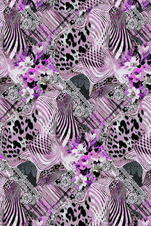 几何印花华亿平台图片