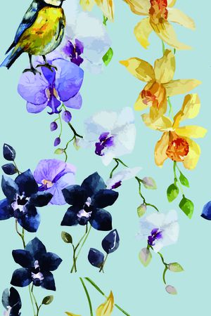 兰花印花华亿平台图片