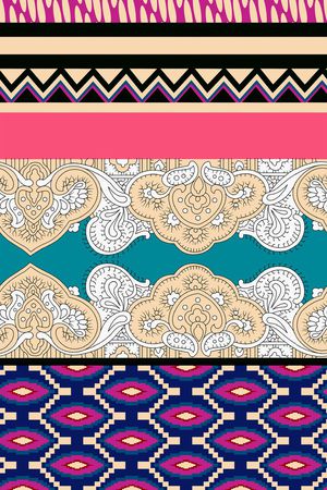 几何印花华亿平台图片