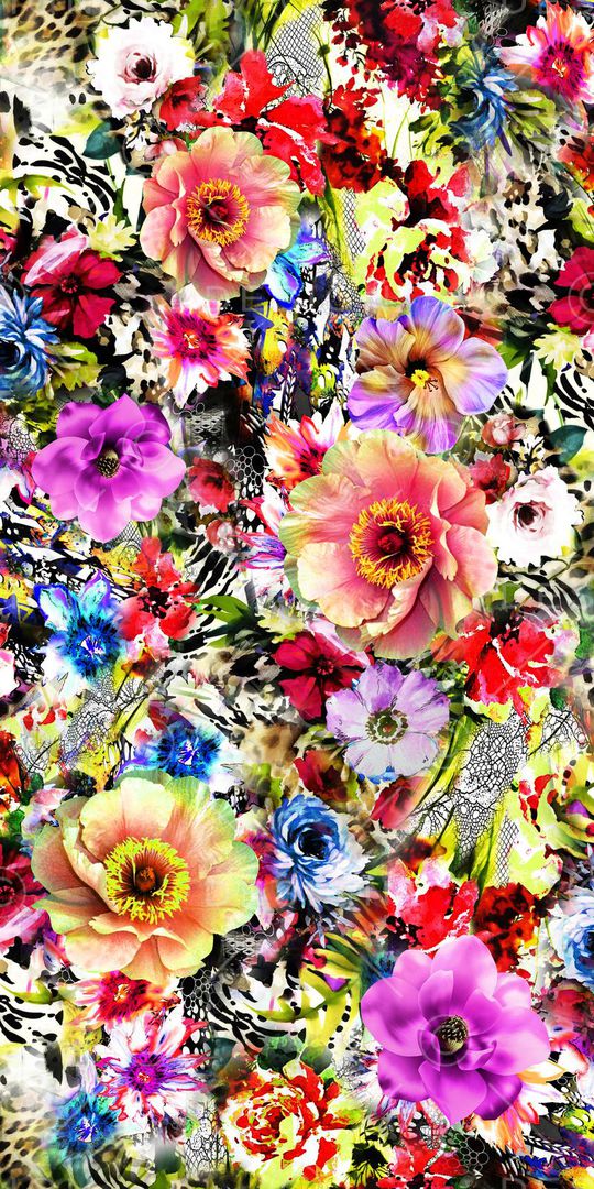 田园风印花华亿平台图片