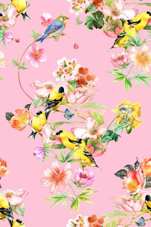 小清新印花华亿平台图片