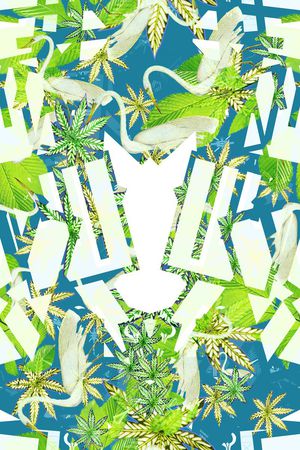 田园风印花华亿平台图片