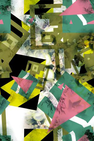 几何印花华亿平台图片