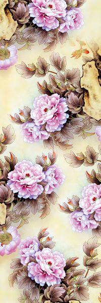 手绘印花华亿平台图片