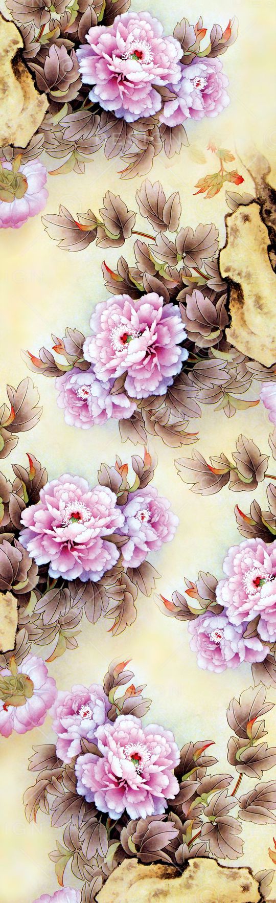 手绘印花华亿平台图片