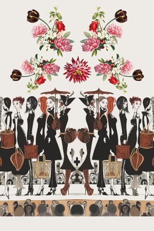 抽象印花华亿平台图片