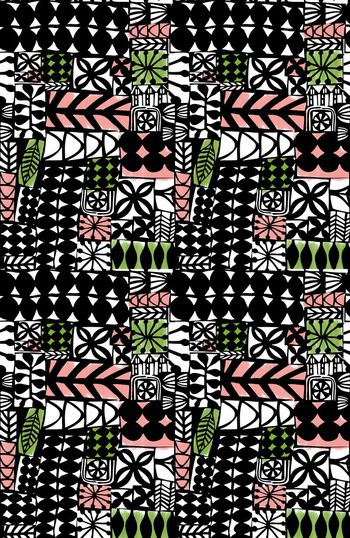 518919-手绘随意几何格纹世界