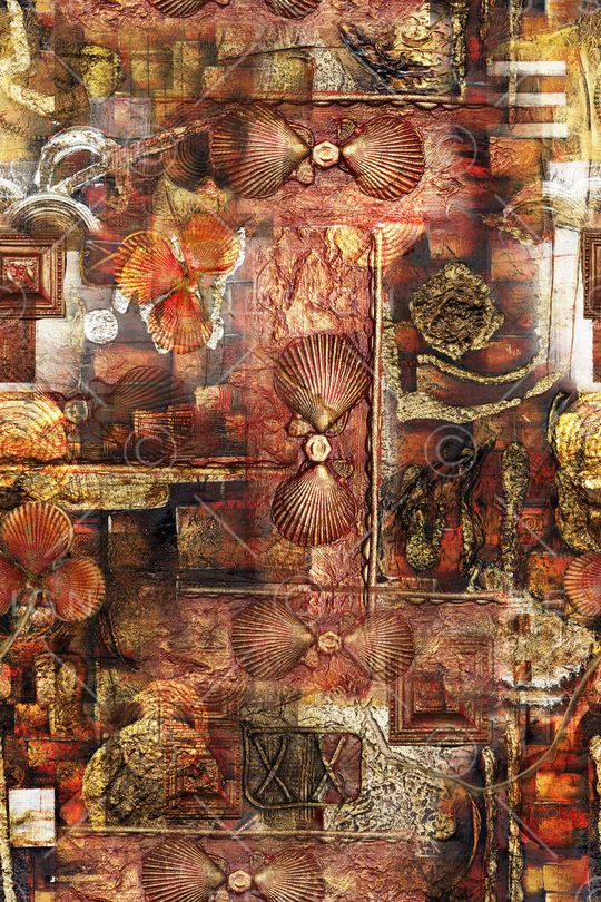 复古印花华亿平台图片