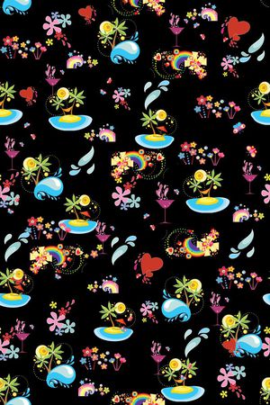 卡通印花华亿平台图片