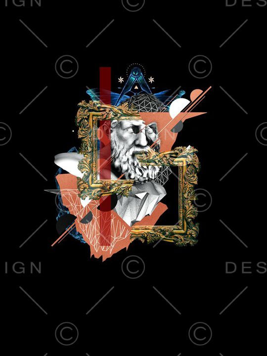 几何印花华亿平台图片