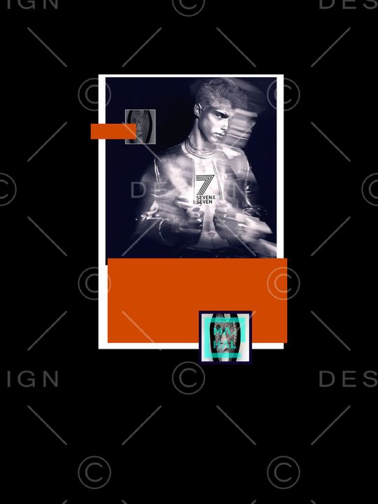 几何拼图印花华亿平台图片