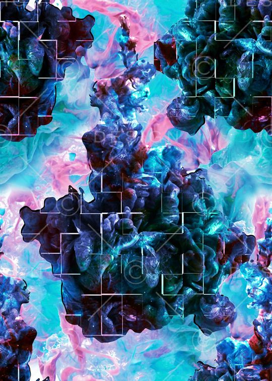 抽象印花华亿平台图片