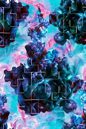 抽象印花华亿平台图片