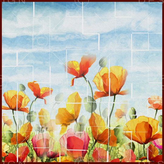 甜美印花华亿平台图片