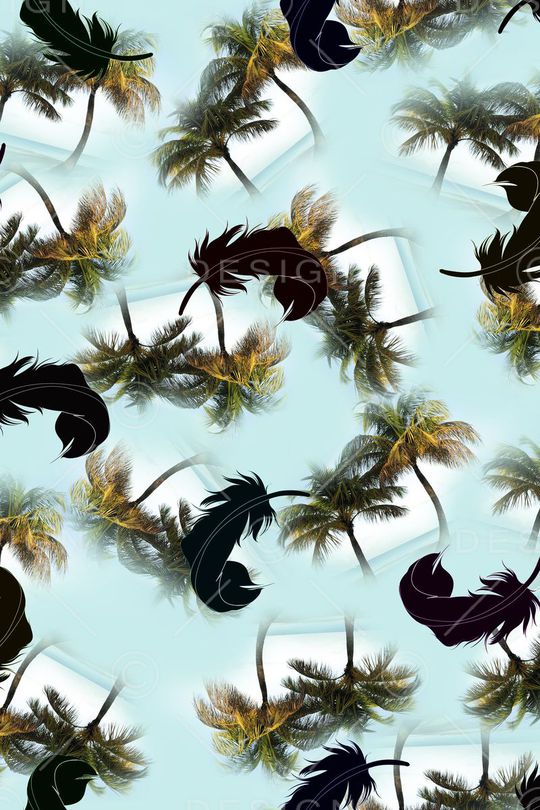 休闲风印花华亿平台图片