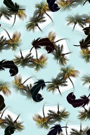 休闲风印花华亿平台图片