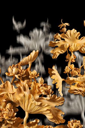 潮流时尚印花华亿平台图片